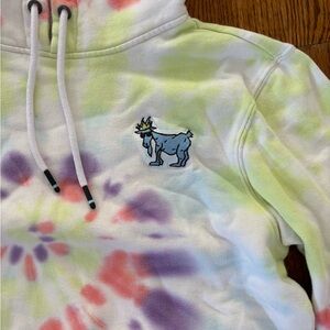 Goat Youth Tie Dye Hoodie - Adult Size XS - Great Condition